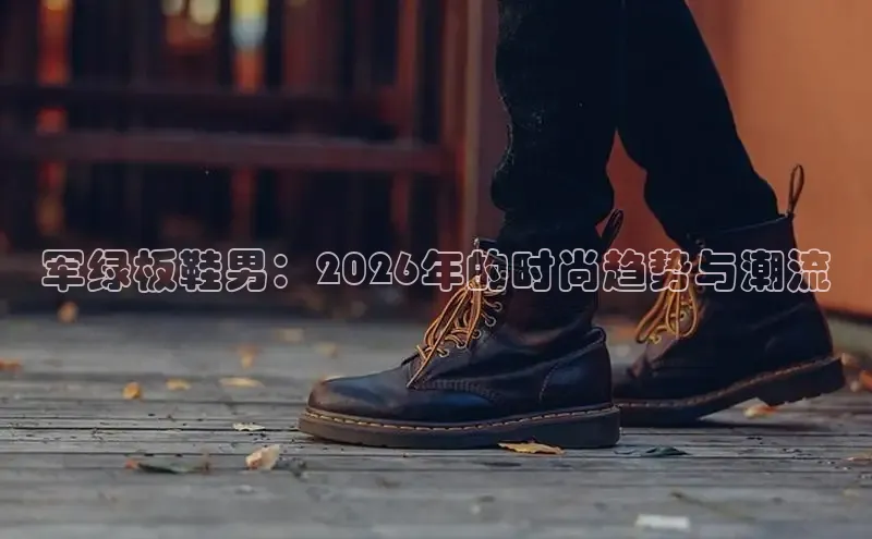 军绿板鞋男：2026年的时尚趋势与潮流